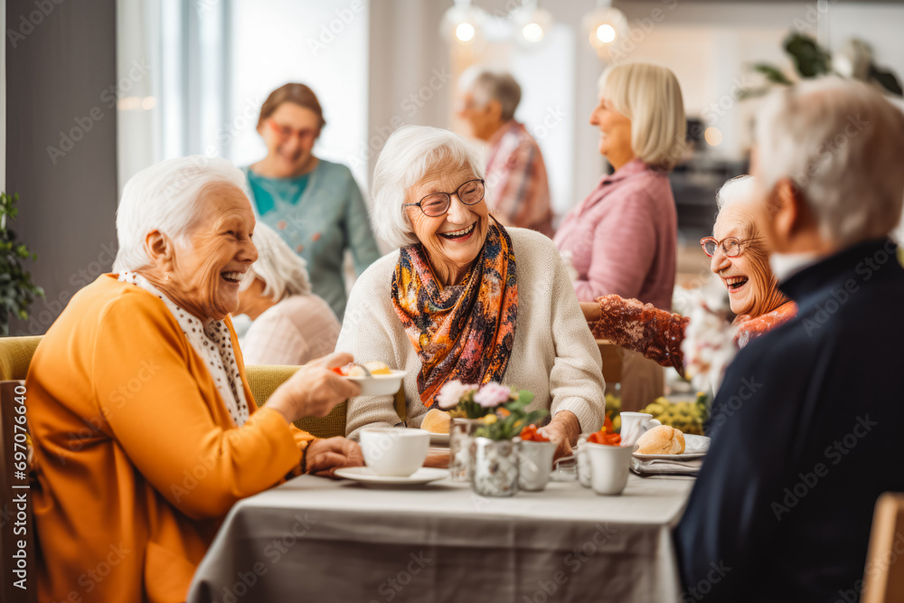 Gemeinsame Aktivitäten im Seniorenzentrum